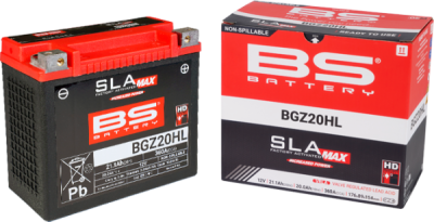 Továrně aktivovaná motocyklová baterie BS-BATTERY BGZ20HL SLA MAX