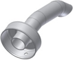 Zátka výfuku "dB killer" MIVV GP - OVAL - X-CONE 50.DK.021.0 O25 – O61 – L.140 mm
