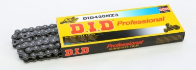 Zesílený netěsněný řetěz D.I.D Chain 420NZ3 SDH 130 článků Ocel