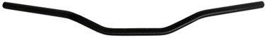 Řídítka ACCOSSATO HB052N aluminium, 22 mm černý