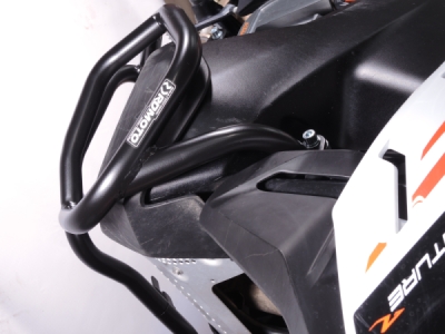 Ochranné rámy motoru RDMOTO CF129KD matná černá snížení