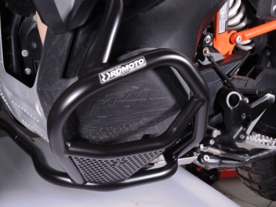 Ochranné rámy motoru RDMOTO CF129KD matná černá snížení
