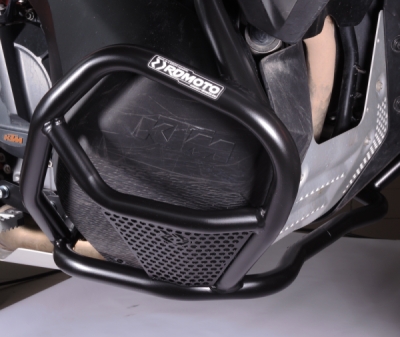 Ochranné rámy motoru RDMOTO CF129KD matná černá snížení
