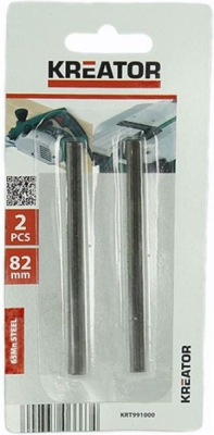 Náhradní nože pro hoblíky 82mm 2ks Kreator KRT991000