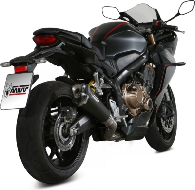 Full exhaust system MIVV DELTA RACE H.072.LDRB Černá ocel
