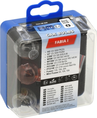 Compass žárovky servisní box ŠKODA FABIA I. - bazar
