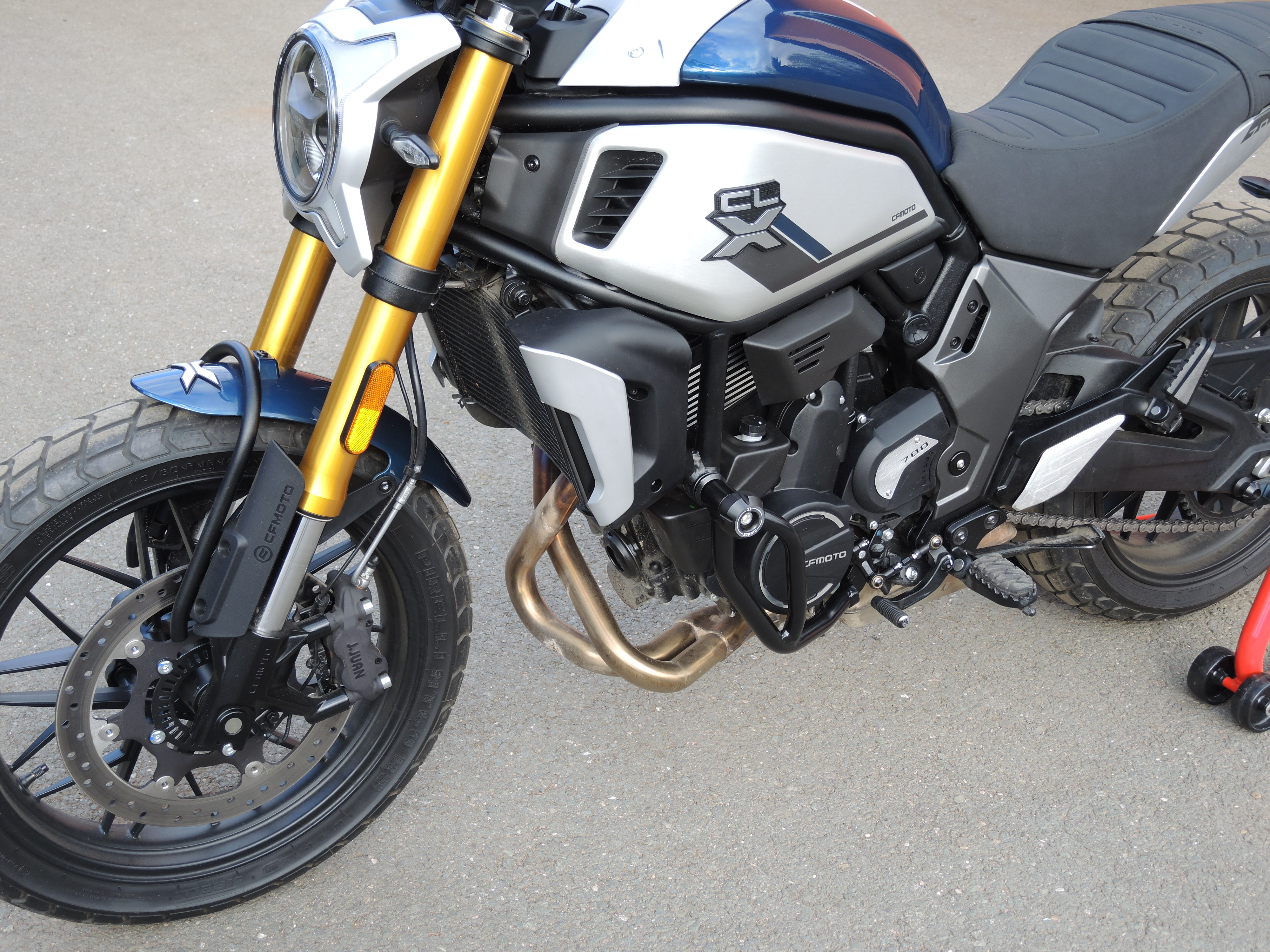 Ochranné rámy motoru RDMOTO CF159KDPH01 černá