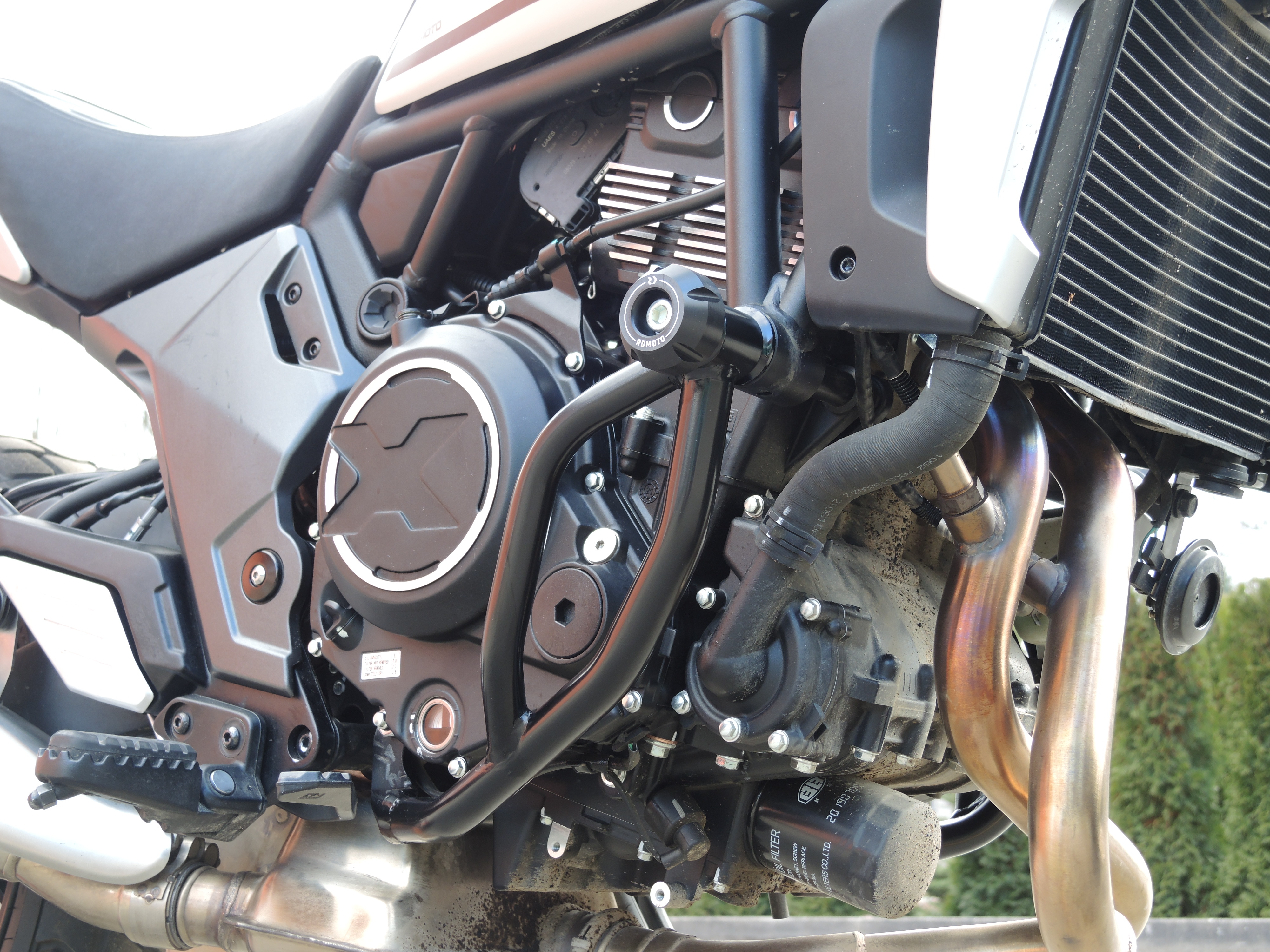 Ochranné rámy motoru RDMOTO CF159KDPH01 černá