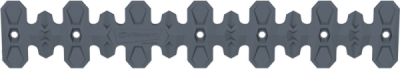 Head pipe guard POLISPORT 8483800006 ARMADILLO (dlouhé provedení) nardo grey