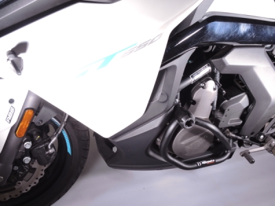 Ochranné rámy motoru RDMOTO CF137KDPH01 matná černá