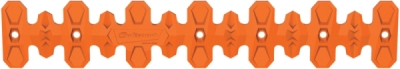 Exhaust head pipe guard POLISPORT 8483800002 ARMADILLO dlouhé oranžová
