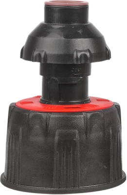 Kanystr POLISPORT 8460000001 PROOCTANE 20 l with standard cap + 250 ml mixer + hose průhledná červená