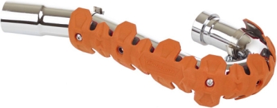 Exhaust head pipe guard POLISPORT 8483700002 ARMADILLO krátké oranžová