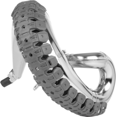 Exhaust pipe guard POLISPORT 8469200005 ARMADILLO Nardo šedá