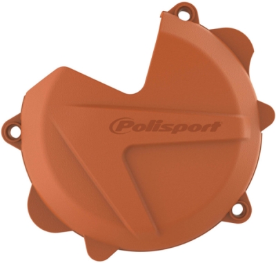 Kryt spojkového víka POLISPORT 8460200002 PERFORMANCE oranžová KTM