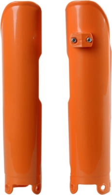 Kryty přední vidlice POLISPORT 8399000002 (pár) oranžová KTM