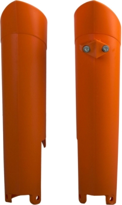 Kryty přední vidlice POLISPORT 8398500001 (pár) oranžová KTM