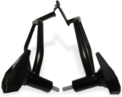 Ochranné rámy motoru RDMOTO CF79KD matná černá with slider SL01