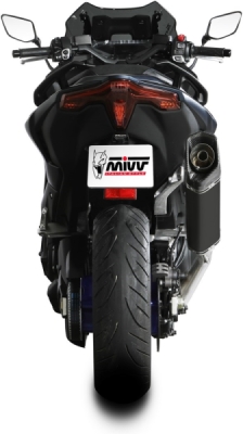 Výfuk kompletní 2x1 MIVV SR-1 Y.073.LR1TB Black Titanium