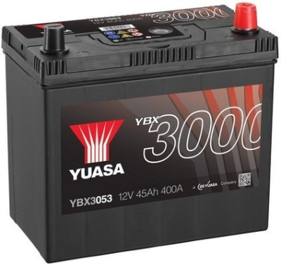 Autobaterie Yuasa YBX3000 SMF 12V, 45Ah, 400A, YBX3053 - bazar