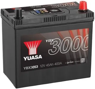 Autobaterie Yuasa YBX3000 SMF 12V, 45Ah, 400A, YBX3053 - bazar