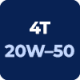 4T 20W-50