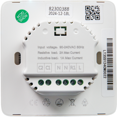 LinkedGo Smart termostat pro podlahové vytápění powered by Shelly (WiFi, Bluetooth)