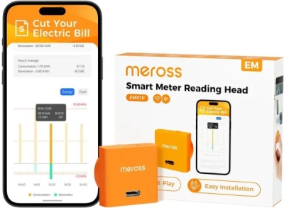 Meross Smart Čtecí Hlava na Elektroměr, EM01P (EU Verze)