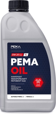 Olej motorový PEMA OIL 0W-20 LL, 1L