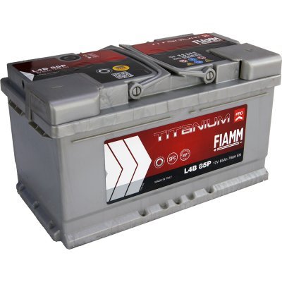 Autobaterie Fiamm Titanium PRO 12V, 85Ah, 760A, L4B 85P