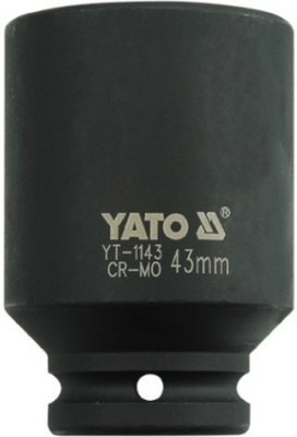 Nástavec 3/4" rázový prodloužený YATO 43mm šestihranný