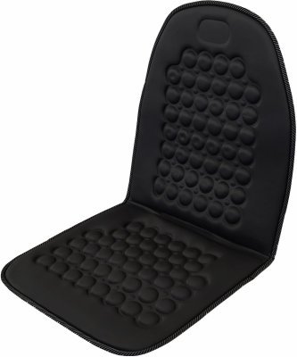 Potah sedadla masážní s magnety černý Compass