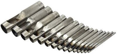 Tyčové výsečníky - děrovače, průměr 2 – 22 mm mm, sada 15 kusů GEKO G01822