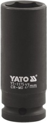 Nástavec 1" rázový prodloužený YATO 32 mm šestihranný