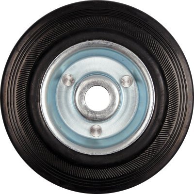 Vorel kolečko gumové černé 100kg 125/33mm prům.15x40mm TO-87453