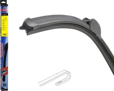 Stěrač FLAT SET (HOOK) 660mm Compass