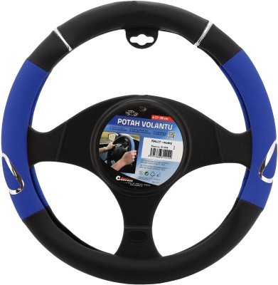 Potah volantu RALLY modrý Compass