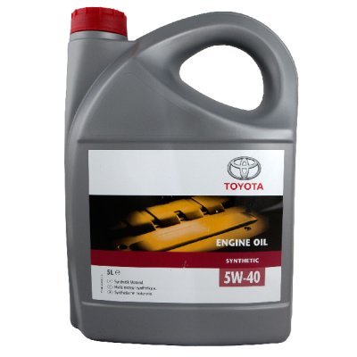 Motorový olej Toyota Synthetic 5W-40, 5L