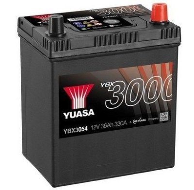 Autobaterie Yuasa YBX3000 SMF 12V, 36Ah, 330A, YBX3054