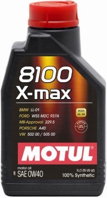 Motorový olej Motul 8100 X-MAX 0W-40, 1L