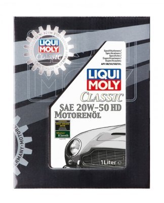 Motorový olej Liqui Moly Classic Motorenöl HD 20W-50, 1L