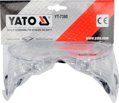 Ochranné brýle čiré typ 2769 YATO