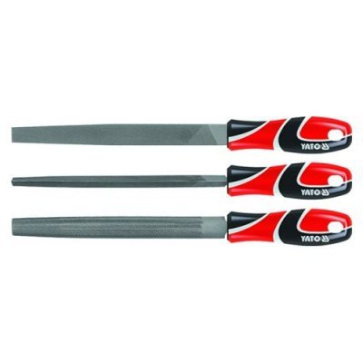 Yato Sada pilníků zámečnických 250 mm 3 ks