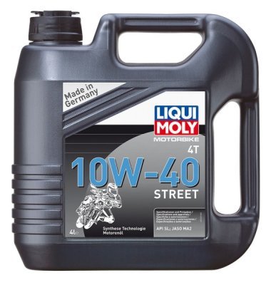 Motorový olej Liqui Moly Motorbike 4T Street 10W-40, 4L