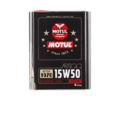 Motorový olej Motul 2100 Classic Oil 15W-50, 2L
