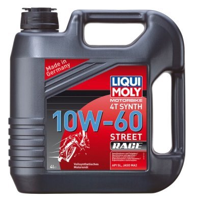 Motorový olej Liqui Moly Motorbike 4T Synth Street Race 10W-60, 4L