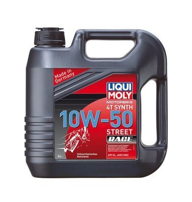 Motorový olej Liqui Moly Motorbike 4T Synth Street Race 10W-50, 4L