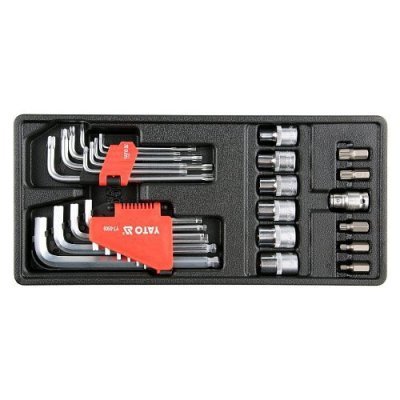 Yato Vložka do zásuvky - sada imbus, torx, bity 31ks