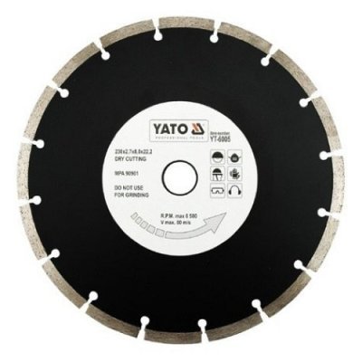 Yato Kotouč diamantový 230 x 22,2 x 2,7 mm