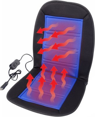 Compass potah sedadla vyhřívaný s termostatem 12v ladder modrý